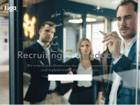 tiga-recruiting.de Webseite Vorschau