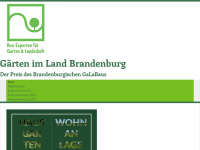 gartenwettbewerb-brandenburg.de Webseite Vorschau