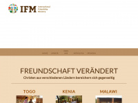 friendship-ministry.org Webseite Vorschau