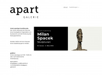 apart-galerie.ch Webseite Vorschau