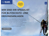 elko-blitzschutz.com Webseite Vorschau