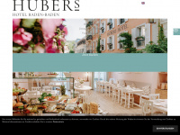 hubers-hotel.de Webseite Vorschau