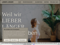 lieberlaenger.com Webseite Vorschau