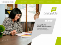 logopaedie-buchhammer.at Webseite Vorschau