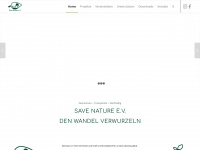 save-nature-ev.de Webseite Vorschau