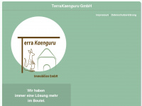 terrakaenguru.de Webseite Vorschau
