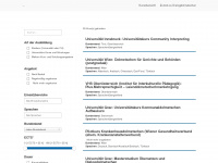 dialogdolmetschendatenbank.at Webseite Vorschau