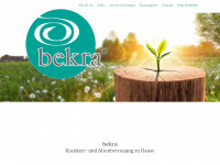 bekra-pflege.de Webseite Vorschau