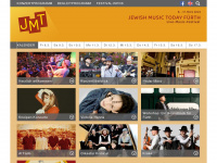 jewish-music-today.de Webseite Vorschau