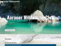 kanu-aarau.ch Webseite Vorschau