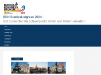 bdh-bundeskongress2024.de Webseite Vorschau