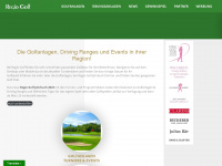 regio-golf.ch Webseite Vorschau