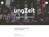 ungzeit.wordpress.com Webseite Vorschau
