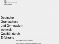 deutsche-online-schule.com Webseite Vorschau