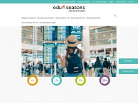 edu-seasons.com Webseite Vorschau
