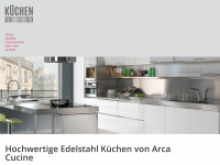 arca-cucine.de Webseite Vorschau