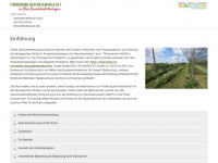 biodiv-oekoobstbau.de Webseite Vorschau