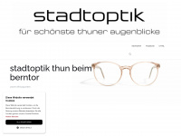 stadtoptikthun.ch Webseite Vorschau
