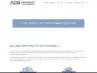 accantum-digital.at Webseite Vorschau