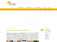 fenixs.ch Webseite Vorschau