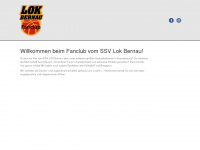 fanclub-ssv-lok-bernau.de Webseite Vorschau