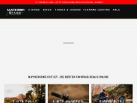 mayhem-bikes.de Webseite Vorschau