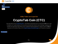 cryptotabcoin.net Webseite Vorschau