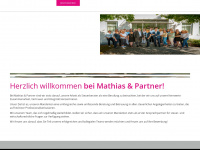 karriere-mathias-und-partner.de Webseite Vorschau