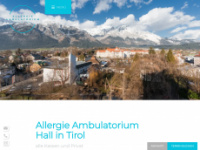 allergie-ambulatorium.com Webseite Vorschau