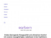 earborn.ch Webseite Vorschau