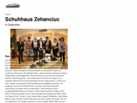 zehanciuc-schuhe.de Webseite Vorschau
