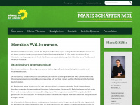 marie-schaeffer.de Webseite Vorschau