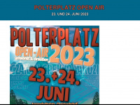 polterplatz-open-air.de Webseite Vorschau