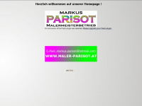 maler-parisot.at Webseite Vorschau