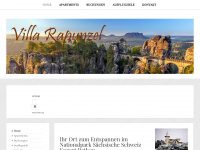 villa-rapunzel.de Webseite Vorschau