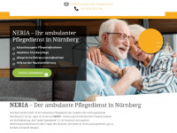 neria-ambulanter-pflegedienst.de Webseite Vorschau