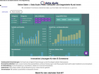 data-dude.de Webseite Vorschau