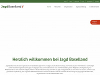 jagdbaselland.ch Webseite Vorschau