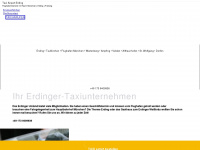 taxi-airport-erding.de Webseite Vorschau