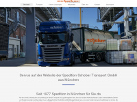 schober-logistics.de Webseite Vorschau