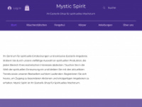 mystic-spirit.ch Webseite Vorschau