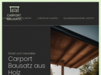 bausatz-carport.com Webseite Vorschau