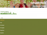collegium60plus-nws.ch Webseite Vorschau