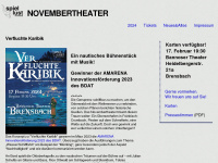 Novembertheater.de