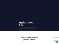 hydro-invest.net Webseite Vorschau