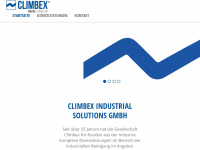 climbex.eu Webseite Vorschau