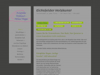 eichsfelder-holzkunst.de Webseite Vorschau