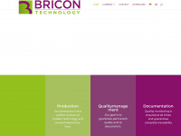 bricontechnology.com Webseite Vorschau
