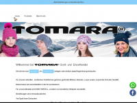 tomara.shop Webseite Vorschau