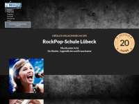 rockpopschule-luebeck.de Webseite Vorschau